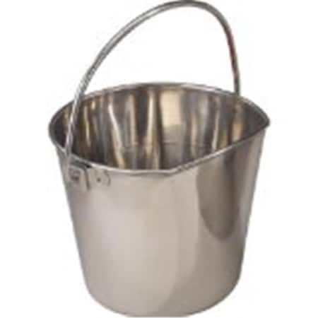 Petpath Stainless Steel Flat Sided Pail 128oz PE781882